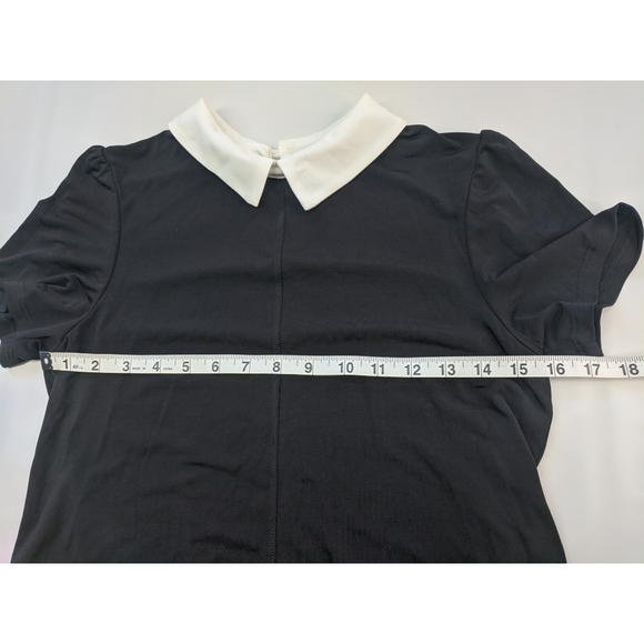 House of Harlow Wednesday Addams Collared blouse NWOT - Picture 4 of 8